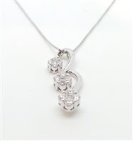 Pendentif Recarlo Femme in Or Diamante 0.34 Ct XB 860/035 - XB 860/035